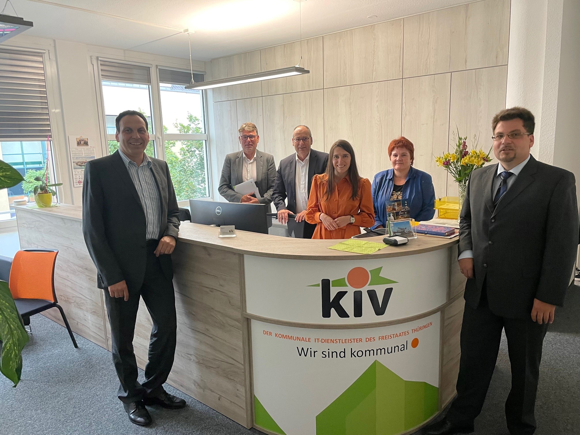 Digitaltour21 Staatssekretäre zu Besuch beim Kommunalen IT